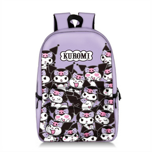 DHF Wholesale Kuromi Mochilas Escolares School Backpack Little Kids Student Mochilas Children Melody Kuromi Backpack