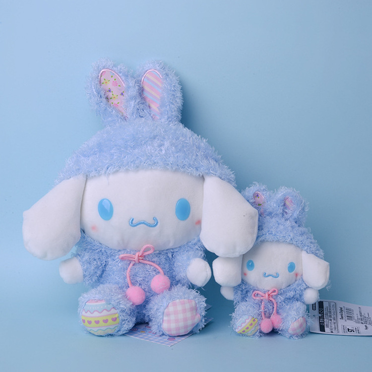 DHF Wholesale Cute Japan Cartoon Sanrioed Series Kuromi My Melody Plush Doll Sanrioed My Melody Cinnamoroll Plush Toy