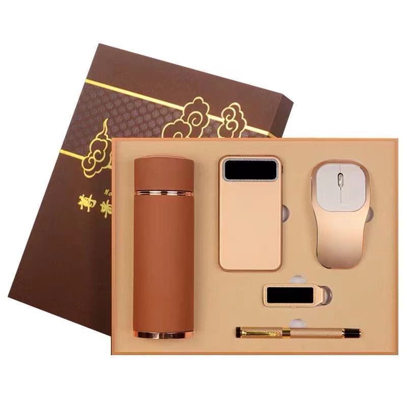 new products 2021 unique custom promotion popular marketing ladies girls gift set items arabic gift box with thermos bottle