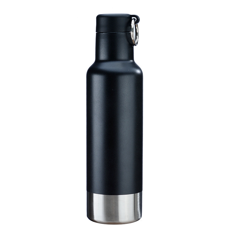 Portable Outdoor Sports Water Bottle Holder Stainless Steel Water Bottles Bulk Frosted Water Bottle