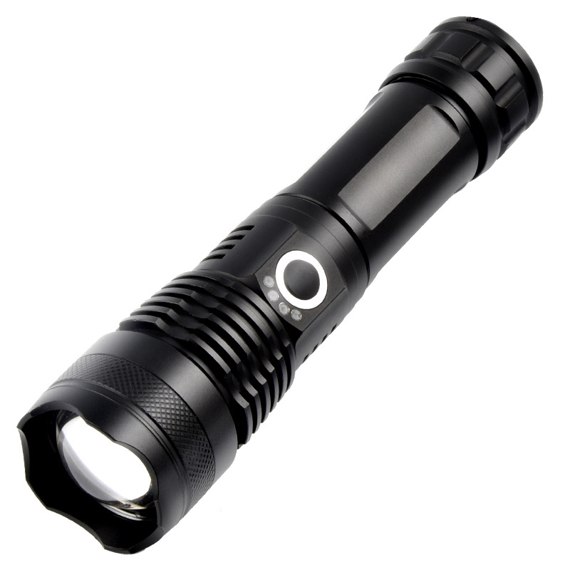 Aluminum Emergency  High Power Style Rechargeable Stock flashlight Aluminium flashlight/Small portable flashlight