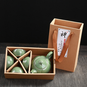 Wholesale Travel Tea Set, Porcelain Tea Set Ceramic Cups With Pot, Chinese Kung Fu Tea set