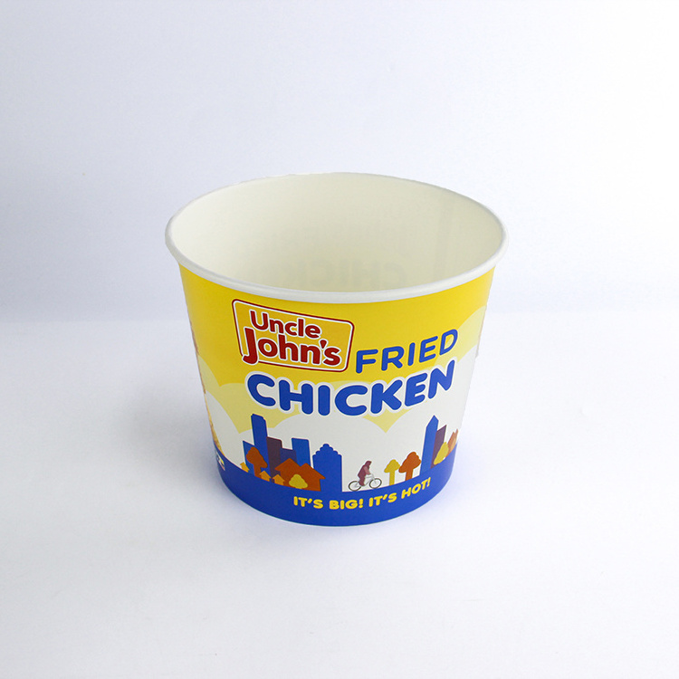 Manufactured Price of KFC Paper Printed Fried Chicken Bucket