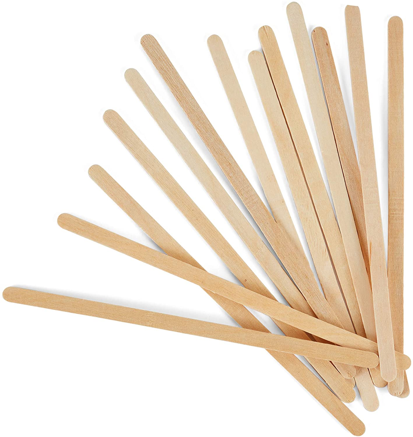 High Quality Disposable Coffee & tea tools natural color bulk bamboo wooden stirrer coffee stir stick