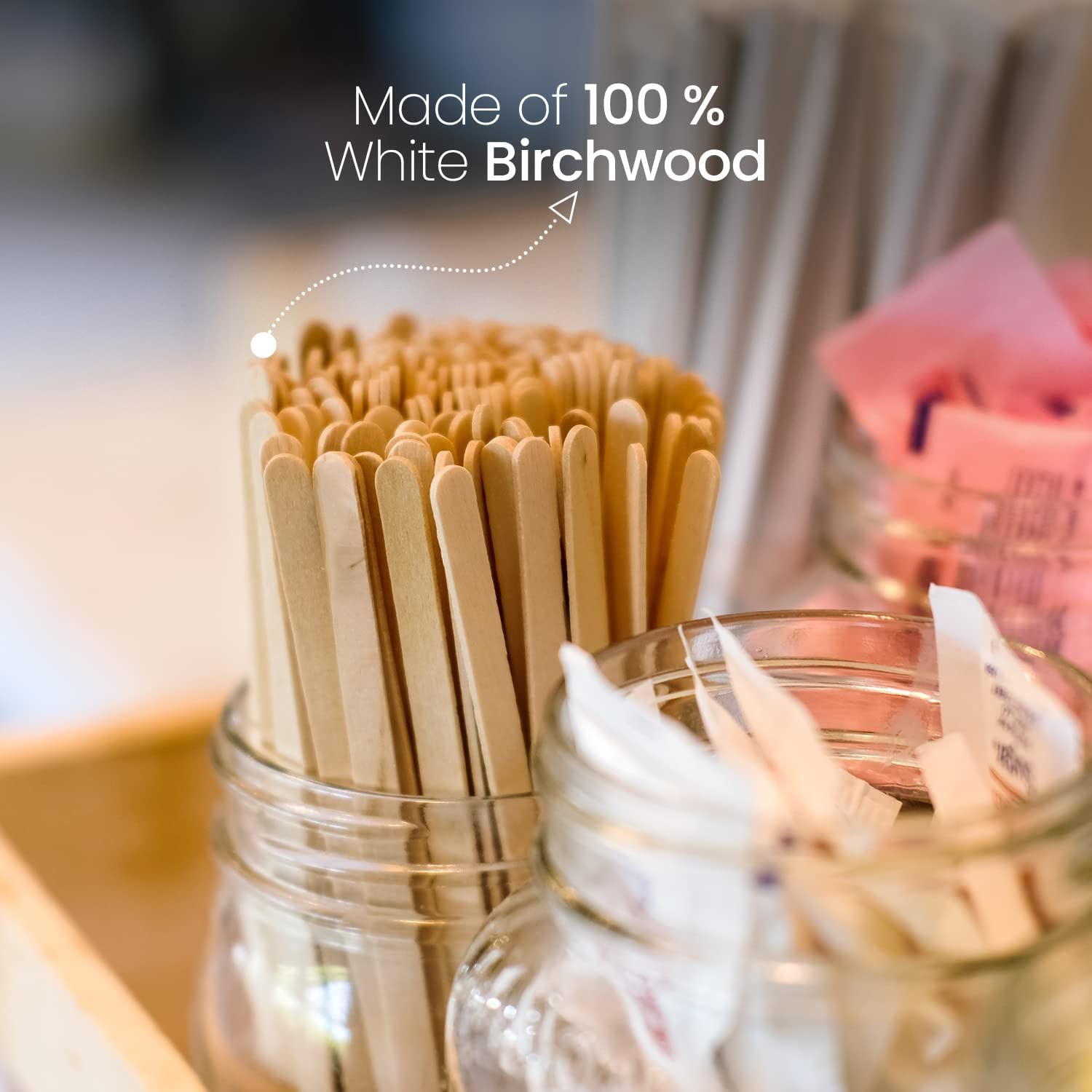 High Quality Disposable Coffee & tea tools natural color bulk bamboo wooden stirrer coffee stir stick