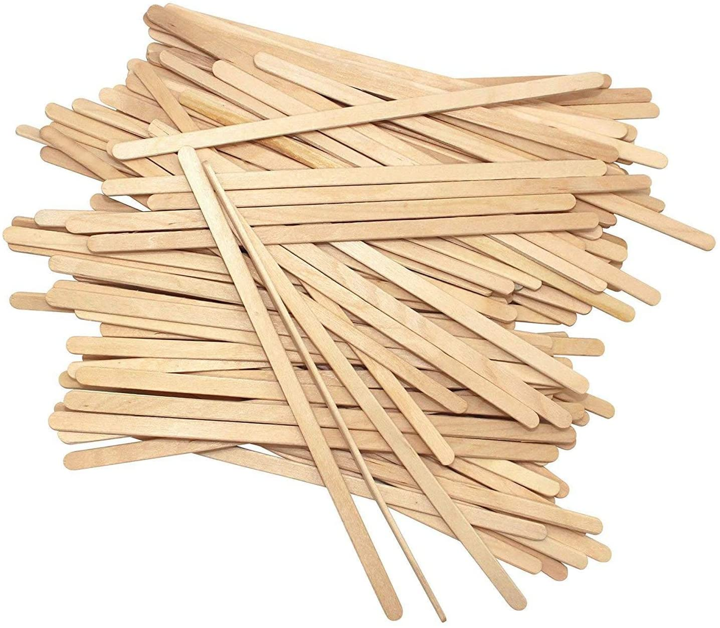 High Quality Disposable Coffee & tea tools natural color bulk bamboo wooden stirrer coffee stir stick