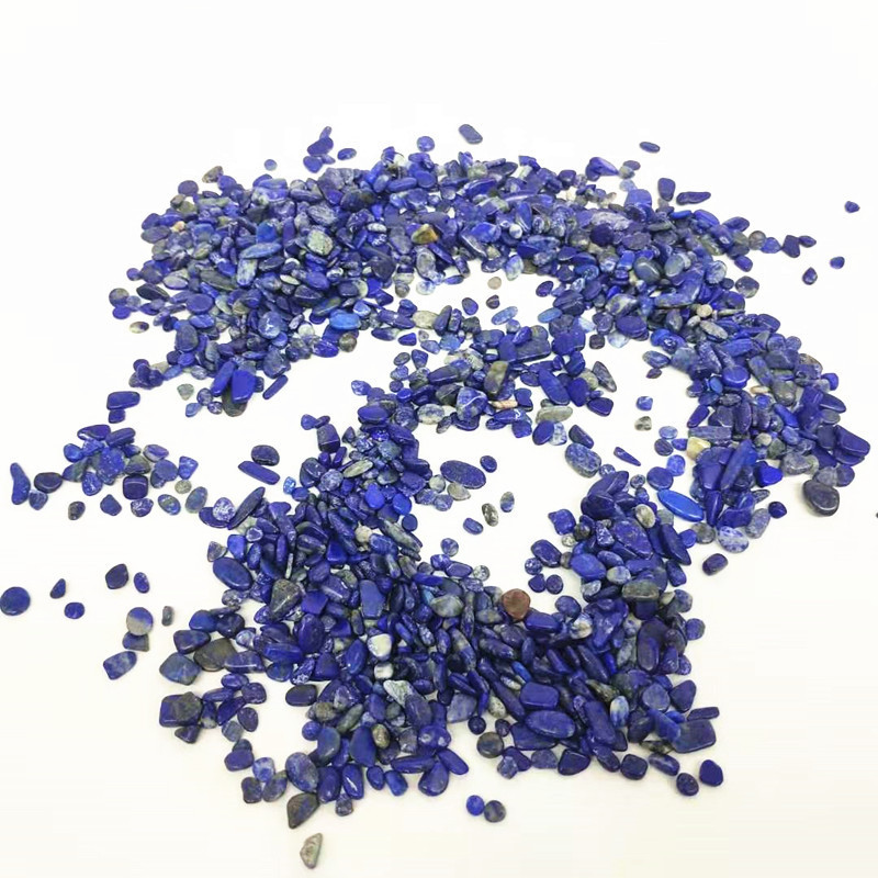 Wholesale natural gemstone lapis lazuli stone healing crystal chips for sale