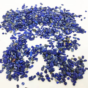 Wholesale natural gemstone lapis lazuli stone healing crystal chips for sale