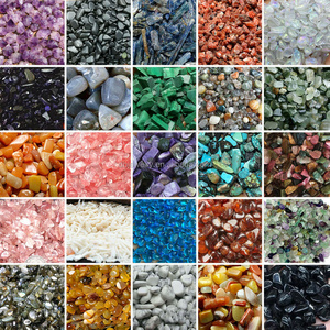 Colorful natural crystal gravel quartz healing crystals stone bulk tumbled gemstone