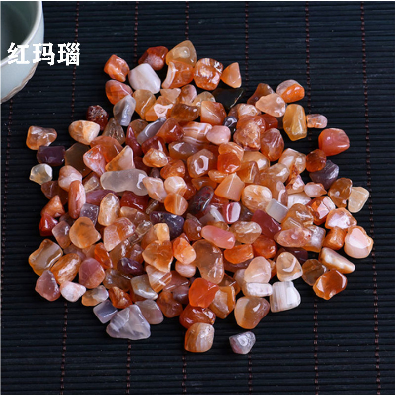 Wholesale natural degaussing stone small particle quartz mineral crystal energy stone amethyst garnet opal