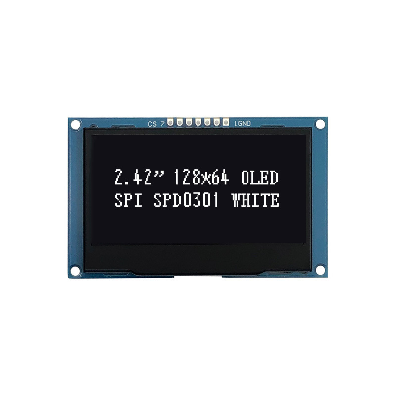 ROHS Certification 2.4 inch oled128x64 LCD display Yellow/Blue oled display oled monitor 7 Tft Screen Display/7 Tft Screen