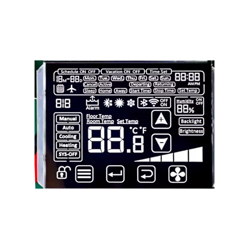 segment code LCD screen TN HTN   COG LCD Display ScreenVA STN FSTN custom lcd display