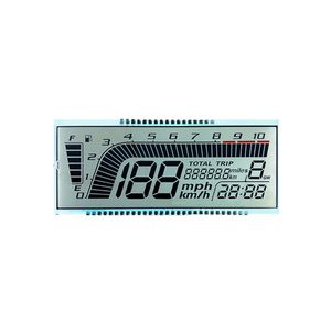 Factory Custom Segment   high-definition Segmented liquid crystal HTN   positive TN digit lcd display