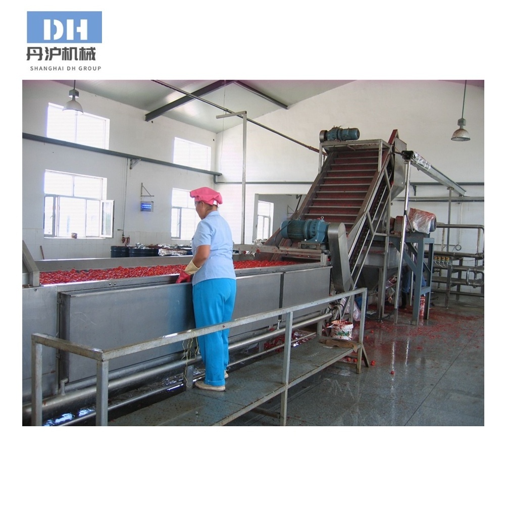 Concentrated Tomato Juice Maker Production Line Tomato Processing Plant Price