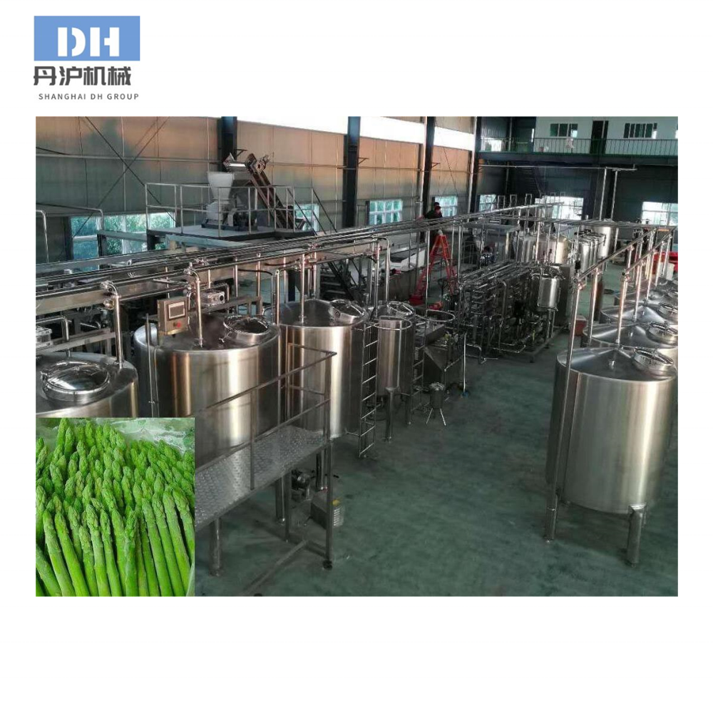 Euro-standard Tomato Puree Tomato Processing Line Tomato Catsup Making Machine 6000bottles/h