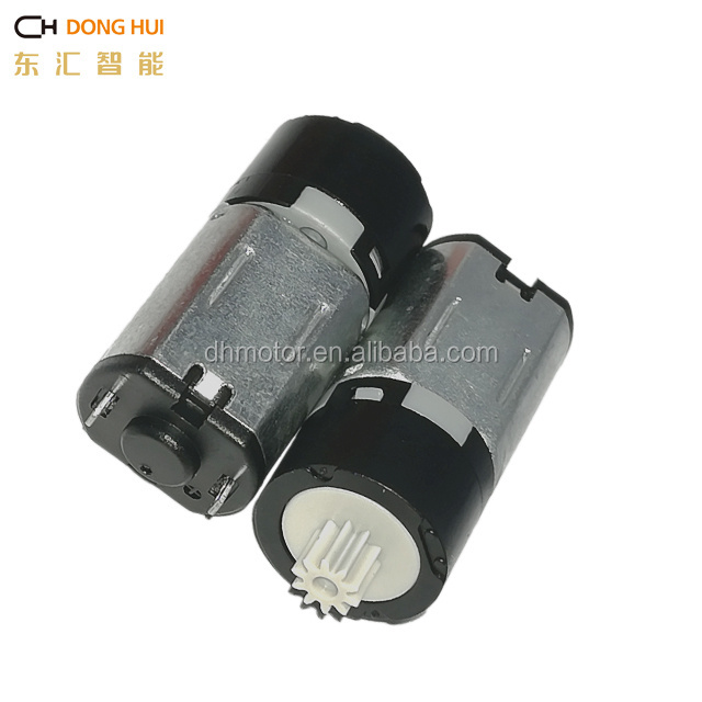 Diameter 10mm hot sell cheap price 3.7v 65RPM small electric dc micro gear motors for smart fingerprint lock