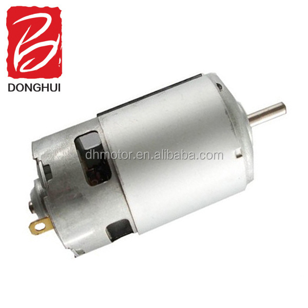 hot sale 12/24v high torque  high speed 5000-25000rpm electric engine dc micro motor for car fan DRC-775