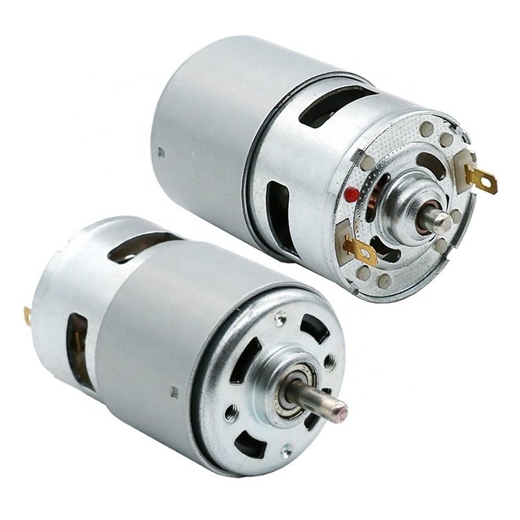 12/24V mini dc brush motor RC-775 china manufacturer