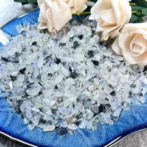 Wholesale Best Quality Healing Gemstone Rainbow Moonstone Chips For Decor And Gifts