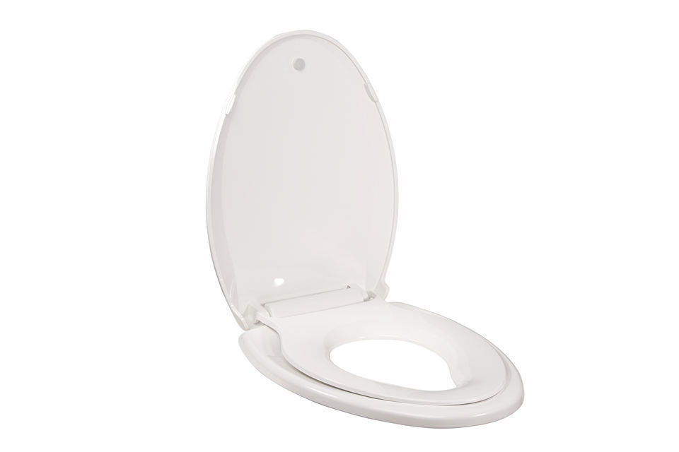 American Style Pp Material V Shape Family Used Toilet Seat Elongated