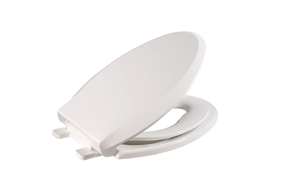 American Style Pp Material V Shape Family Used Toilet Seat Elongated