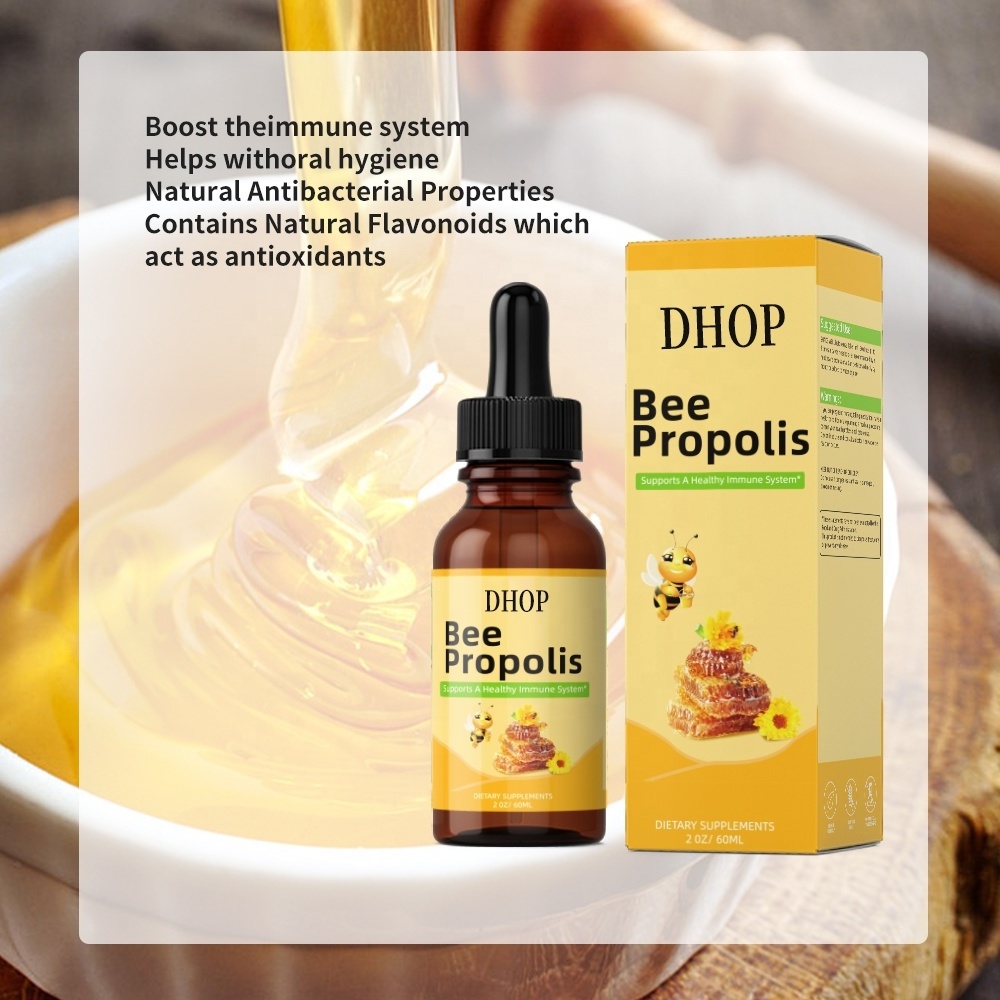 OEM Bee Propolis Extract liquid boosting immune system hot sale healthcare Bee Propolis Drops