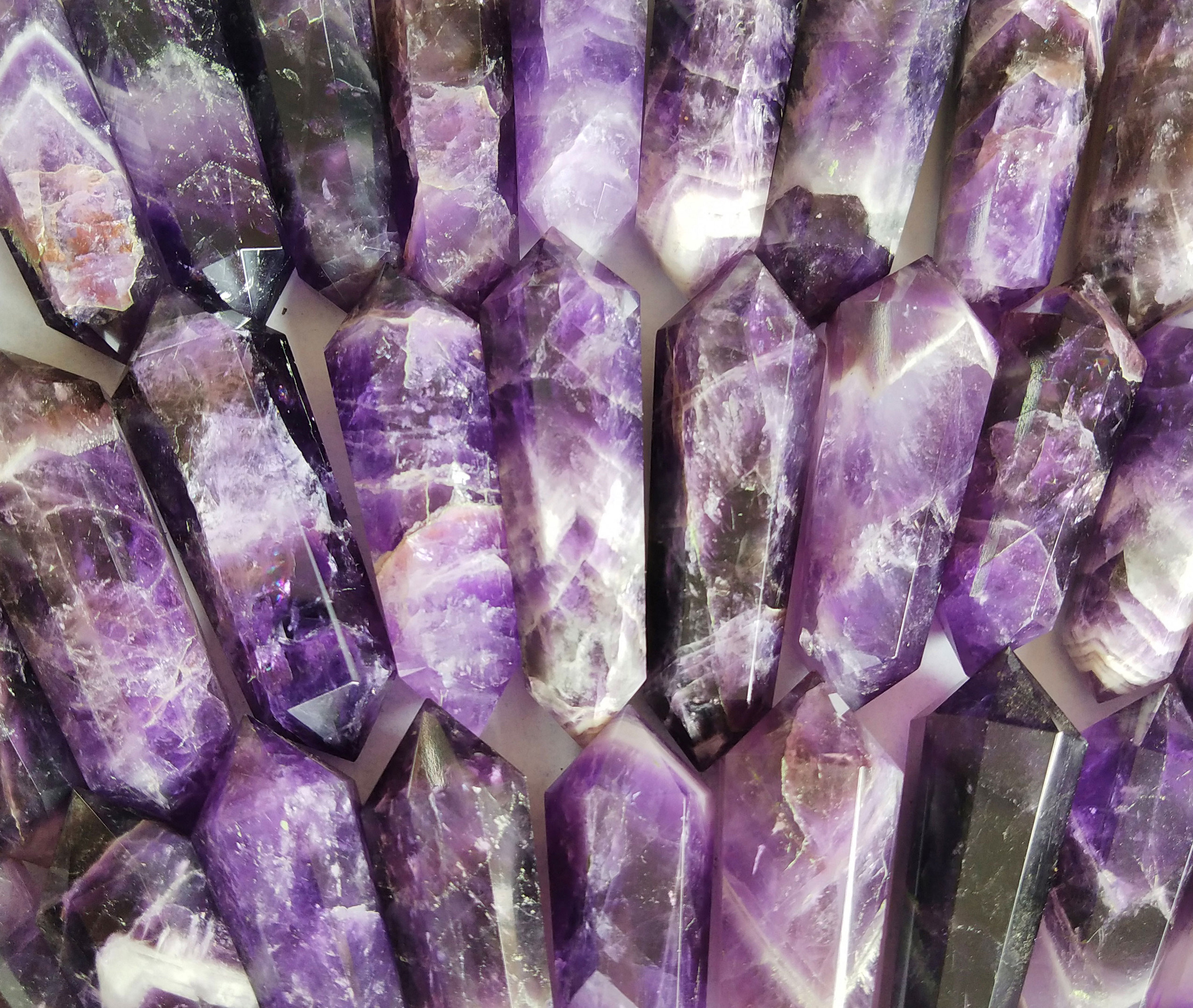 amethyst quartz price gemstone rock crystal healing double point chakra natural amethyst 925 ring quartz double point raw quartz