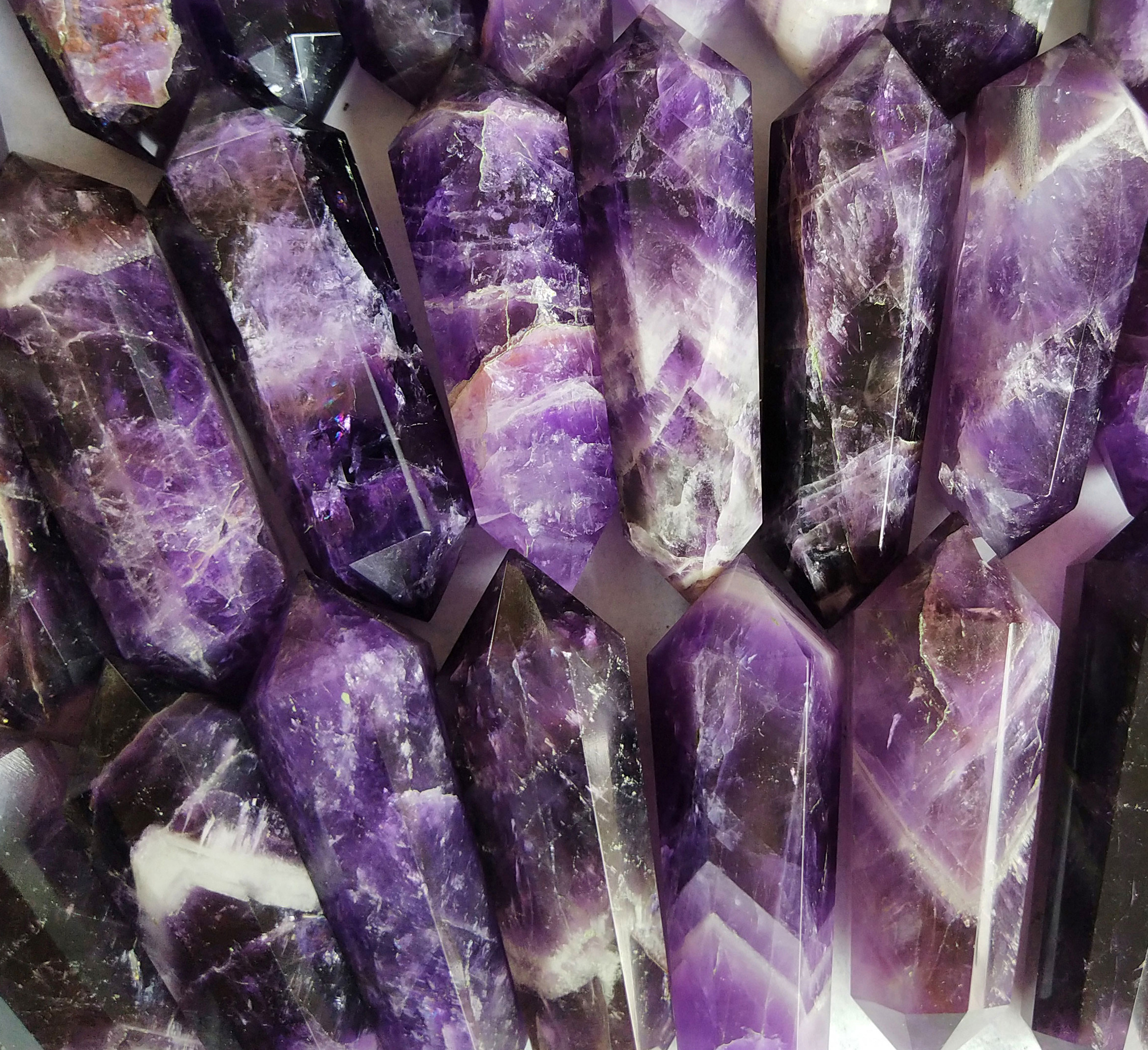 amethyst quartz price gemstone rock crystal healing double point chakra natural amethyst 925 ring quartz double point raw quartz