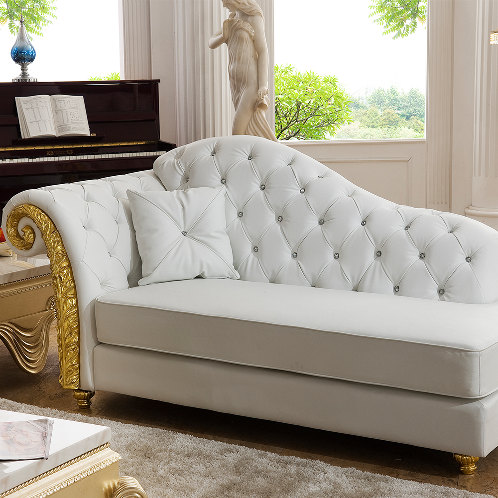 Italian hand carved luxury gold leaf sofa sets white genuine leather sectional sofa couches luxury sofa set furniture