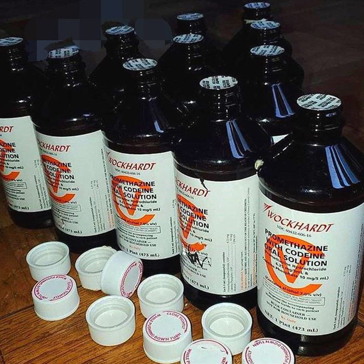 High Quality Cough Syrup Bottle Labels Hi-Tech Wockhardt Cough Syrup Shoebox Labels Factory Price