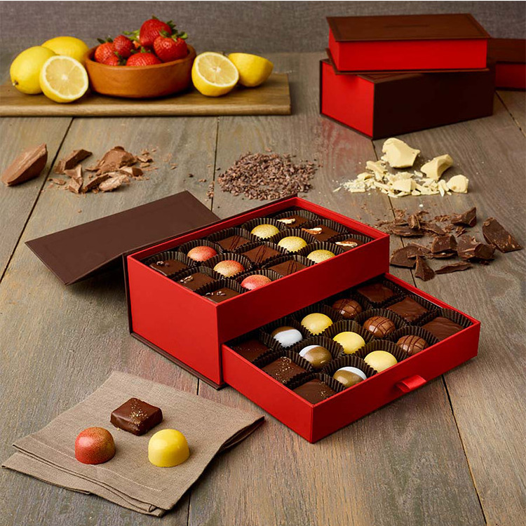 Carte Boite Emballage Box A Cadeau Fleur Chocolat Cadeau Amour Papier Boite Rectangle Paper Packing Box Saint Valentin