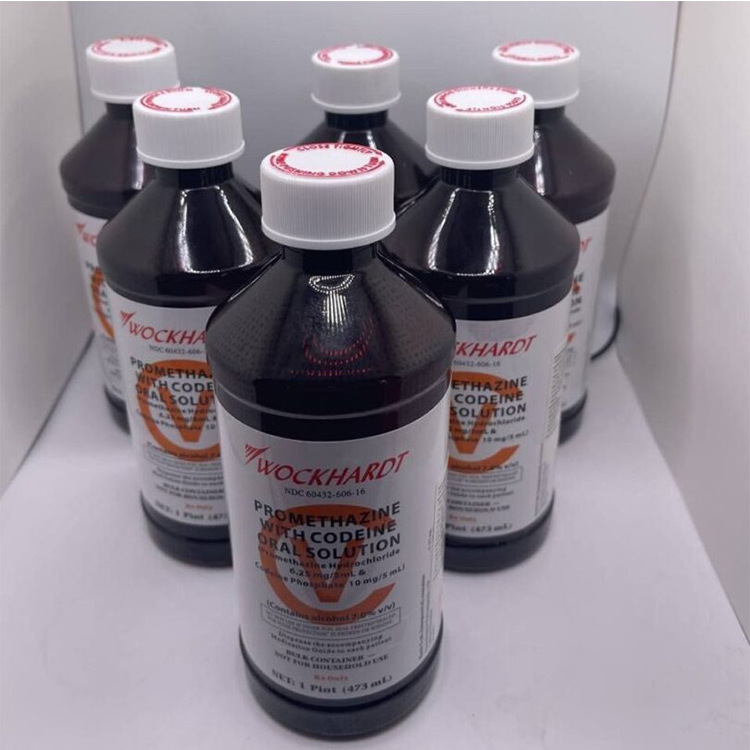 High Quality Cough Syrup Bottle Labels Hi-Tech Wockhardt Cough Syrup Shoebox Labels Factory Price