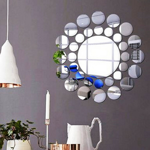 3D Acrylic Mirrors Decor Wall Sticker Decals for Home Living Room Bedroom Decor