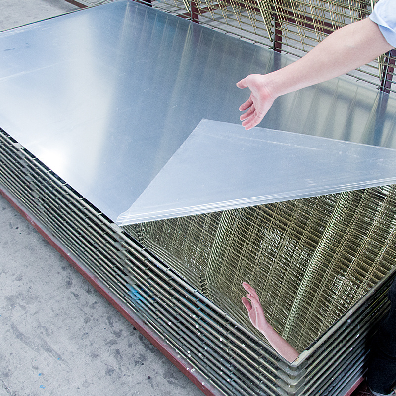 Unbreakable acrylic mirror sheet with tough protective back coating