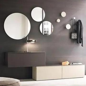 Popular Acrylic Mirror Wall Stickers DIY Wall Decor Mirror for Home Office Hotel Decor