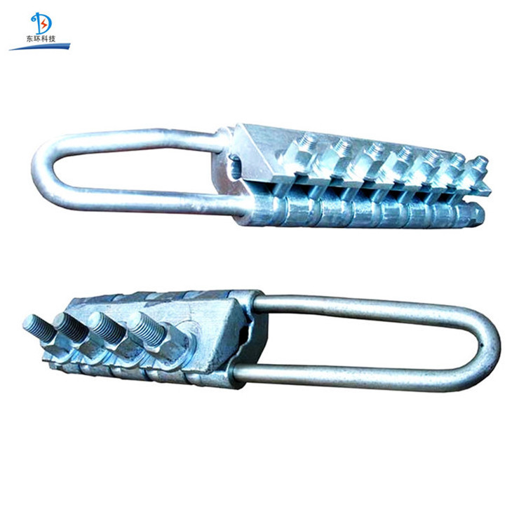 Wholesale Bolt Type Round Aluminum Alloy Wire Rope Conductor Grippers Come Along Clamp