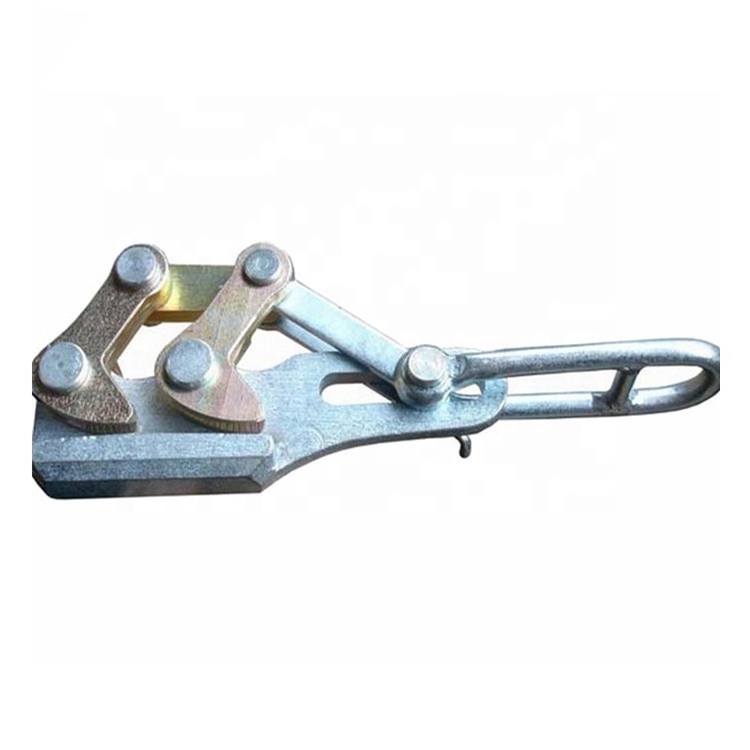 Dual Cam Earth Wire Parallel Mechanical Gripper Come Along Clamp