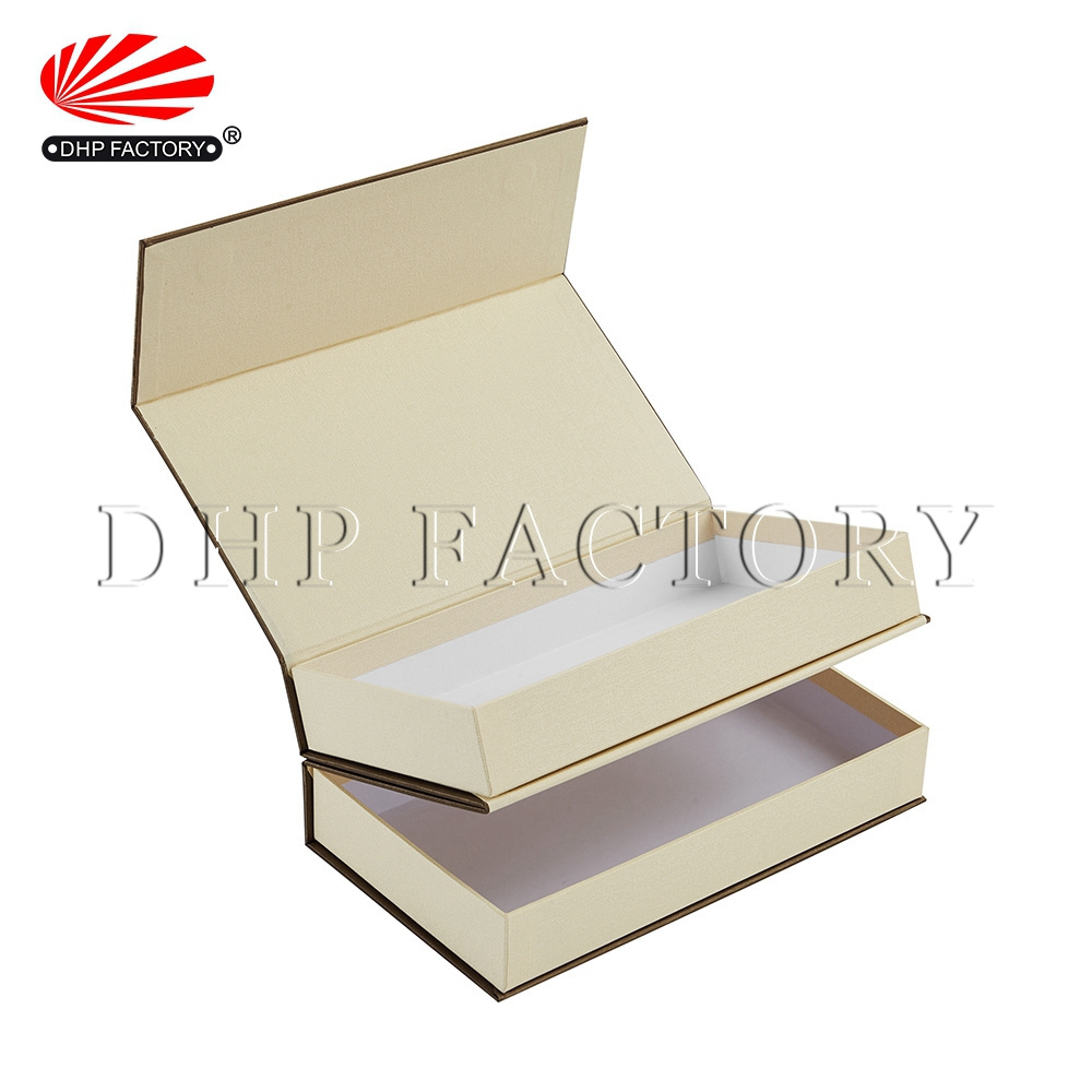 Luxury Magnetic Double Flip Cover Rigid Cardboard Paper Packaging Custom Cigar Gift Boxes