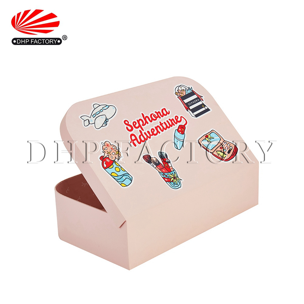 High End Household Wholesale Custom Logo Super Dolls Paper Packaging Mini Suitcase Gift Boxes For Toys