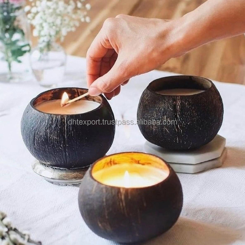 Candles scented luxury candles gift set scented supplier Vietnam multi smell label logo multi luxury scented soy wax candles