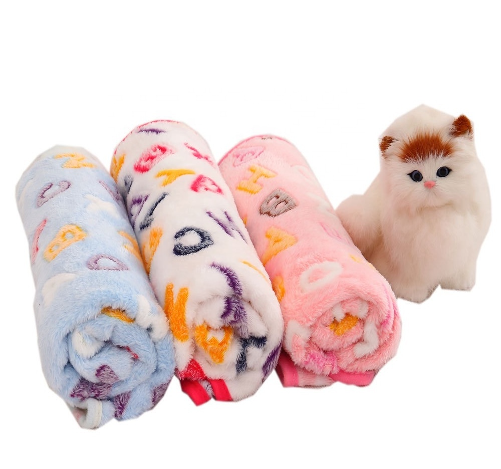 Home Textile Pet Fleece Custom Pet Fleece Blanket Modern Pet Bed