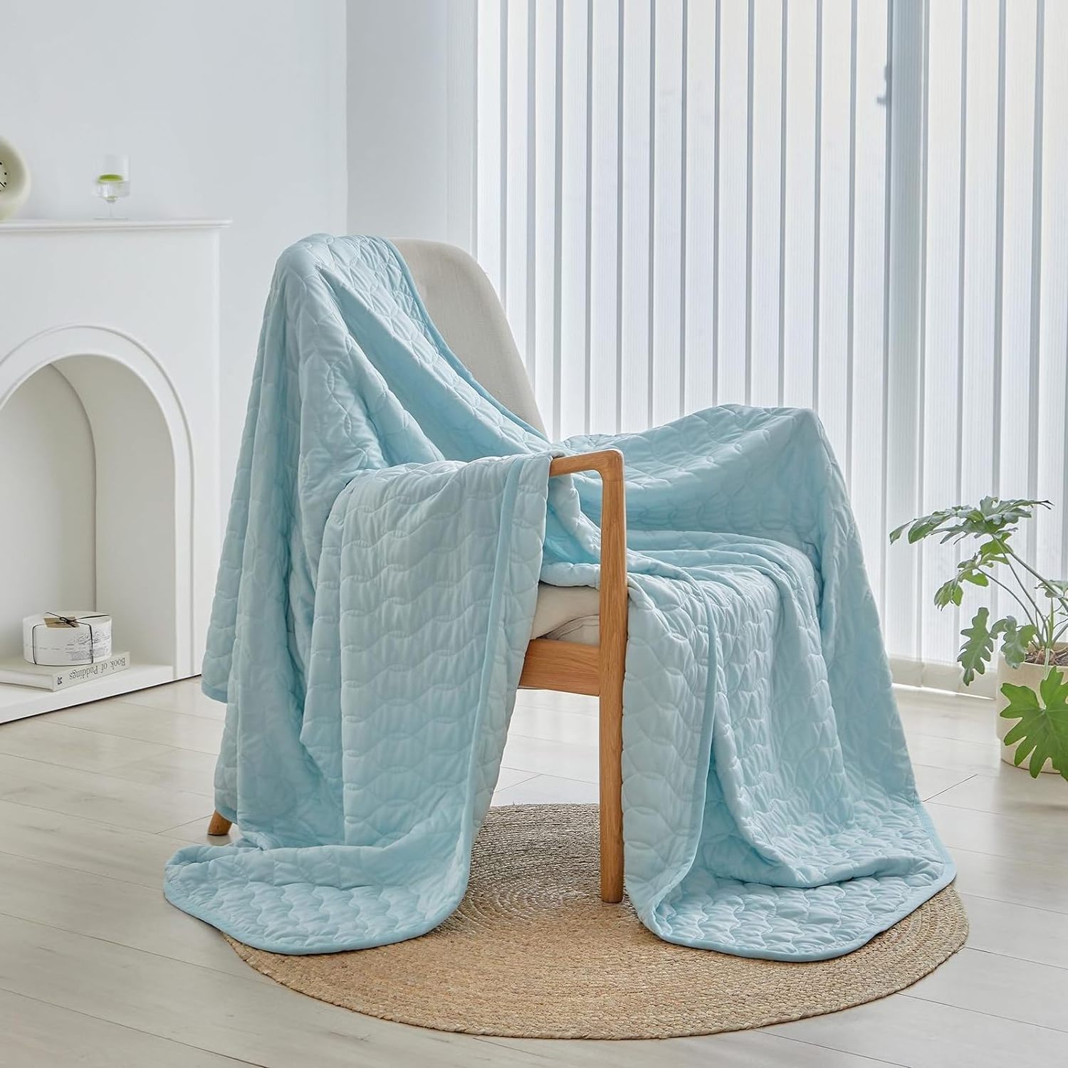 Factory Customize Cooling Throw Blankets For Hot Sleepers Soft Lightweight Oeko-Tex Certified Cold Blankets For Blanket