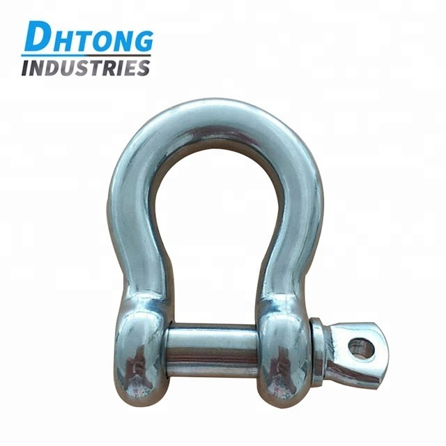 Stainless Steel Us Type Bow Shackle