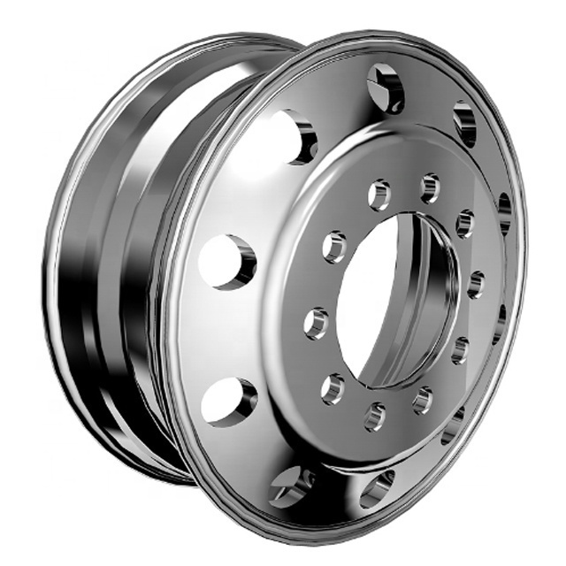 forged Aluminum Truck Wheel Rim for the tire size 24.5x8.25