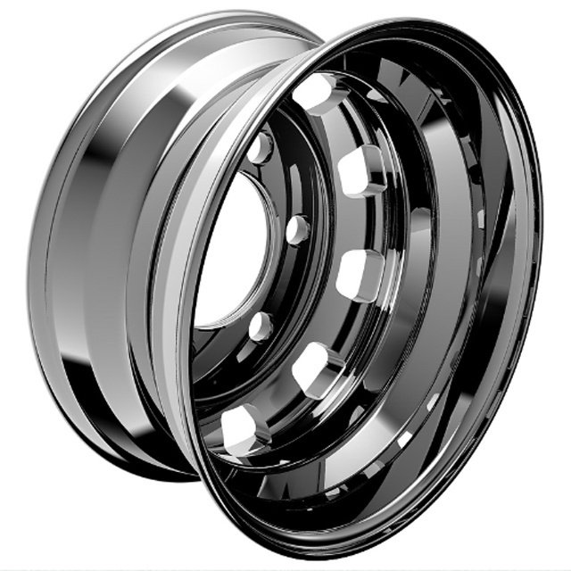 10 holes Superior Design Wheel Rim Alloy Aluminum bus Wheels 17.5*6.75 Inset 116.5 and outset 137.5