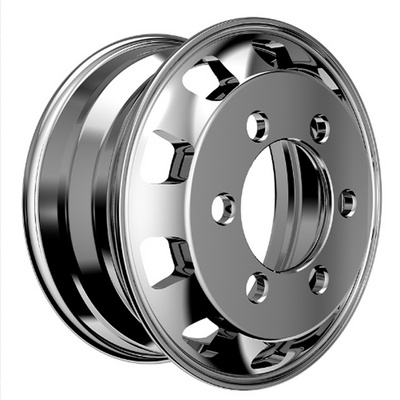 10 holes Superior Design Wheel Rim Alloy Aluminum bus Wheels 17.5*6.75 Inset 116.5 and outset 137.5