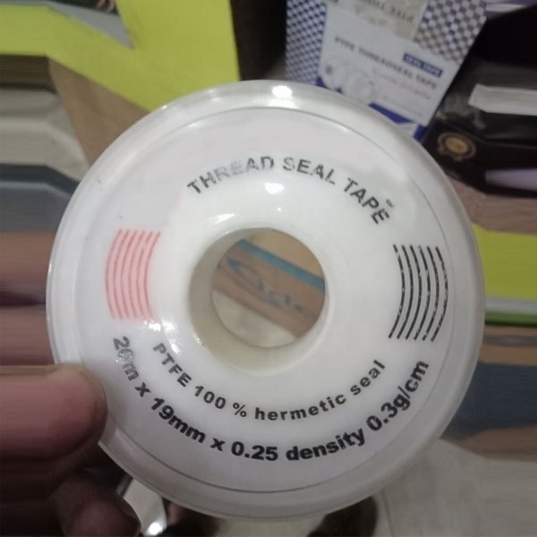 High quality  PTFE 100% hermetic seal density for thread seal tape