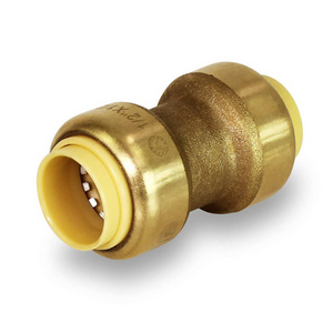 pipe fitting accessories straight coupling brass sharkbites