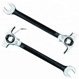 Double sided ratchet wrench