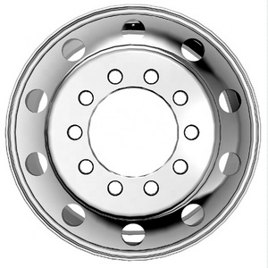 forged Aluminum Truck Wheel Rim for the tire size 24.5x8.25